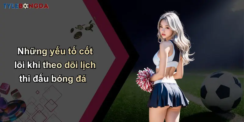 Những yếu tố cốt lõi khi theo dõi lịch thi đấu bóng đá