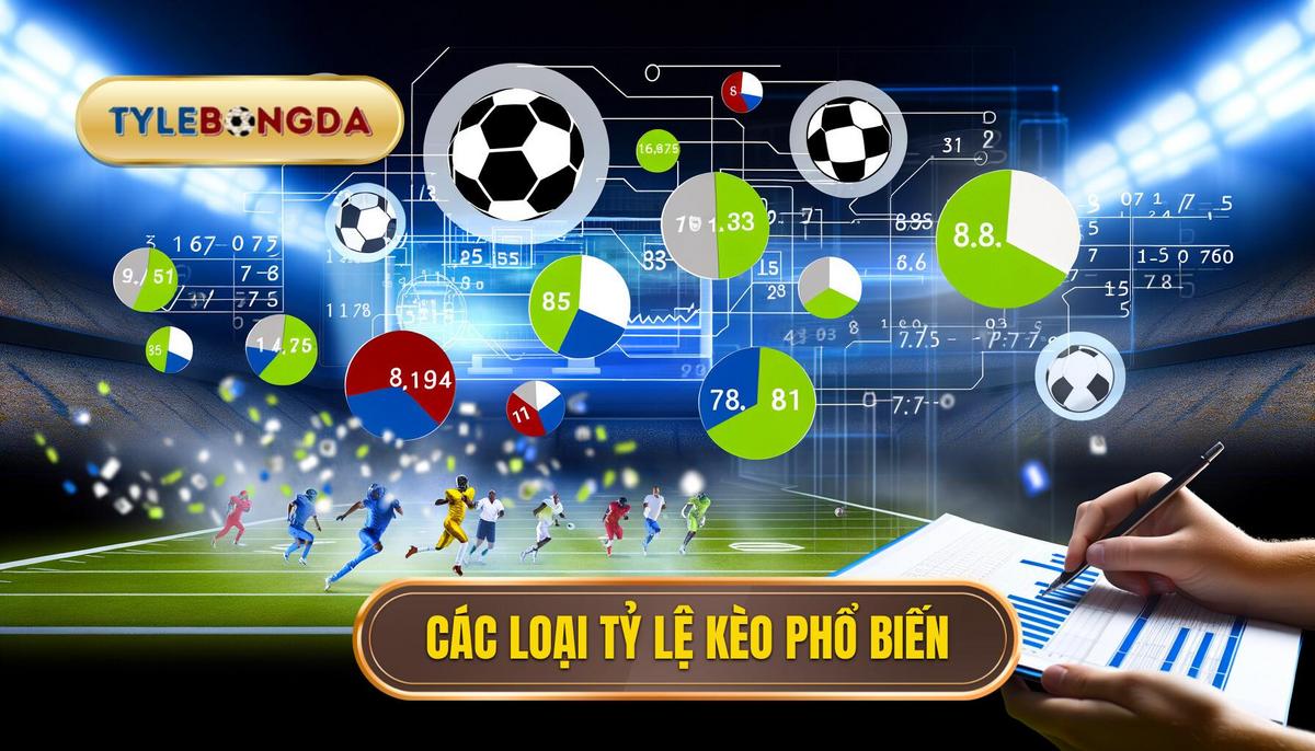 Các loại tỷ lệ bóng đá phổ biến
