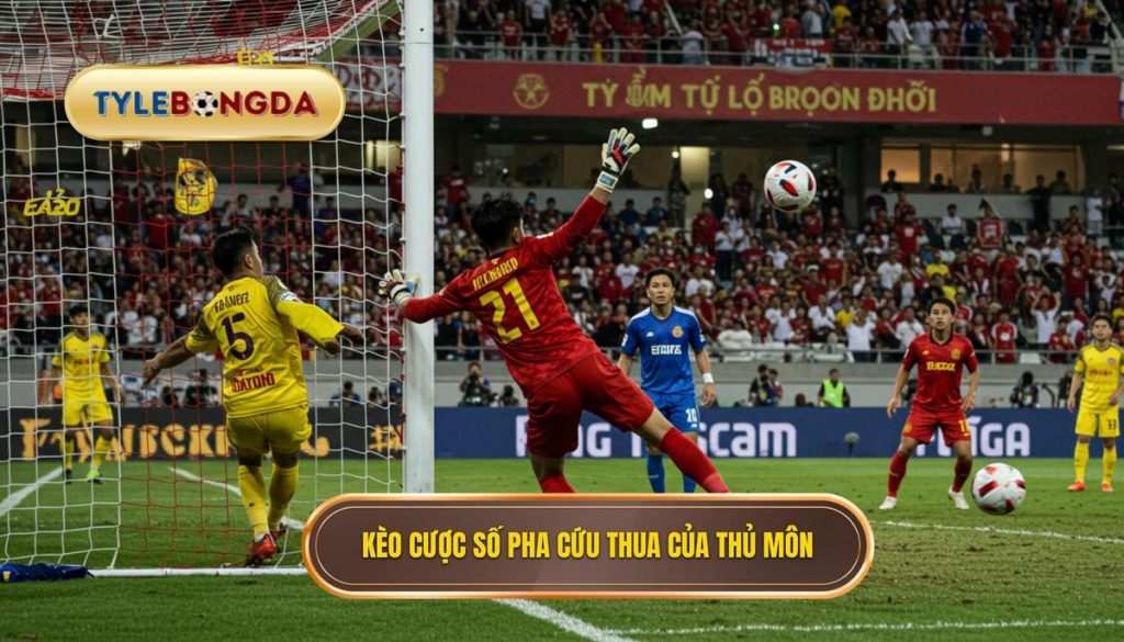 Kèo cược số pha cứu thua của thủ môn
