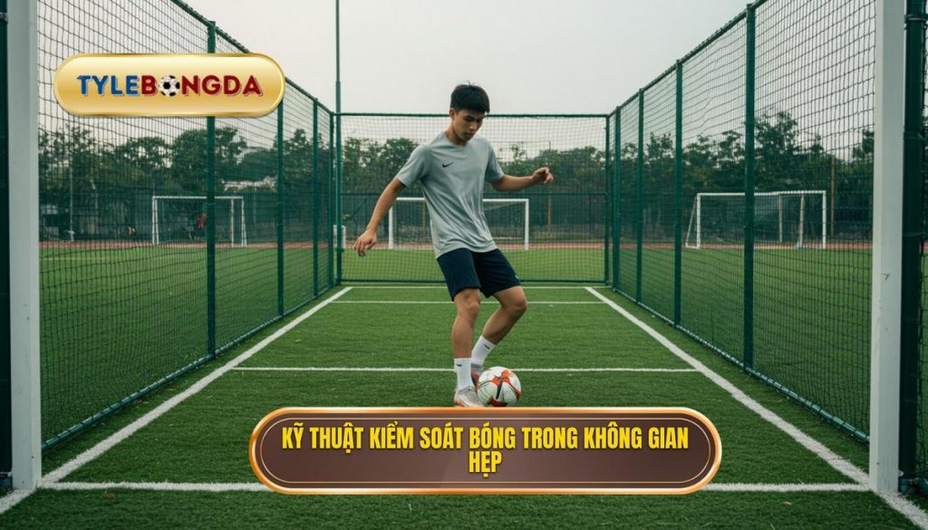 Kỹ thuật kiểm soát bóng trong không gian hẹp