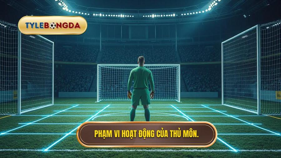 Hiểu rõ về phạm vi hoạt động của thủ môn theo luật bóng đá