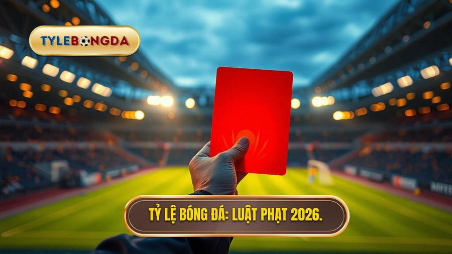Luật phạt lỗi lăng mạ trọng tài mới nhất 2026