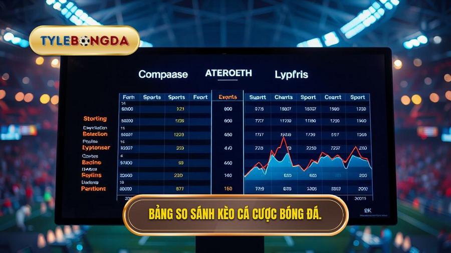 Bảng so sánh các loại kèo phổ biến trong trận hot