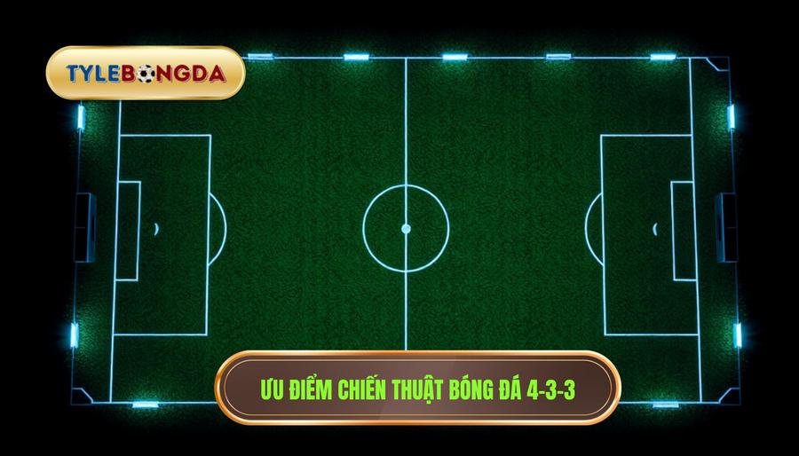 Tại sao chiến thuật bóng đá 4-3-3 hiệu quả lại được ưa chuộng?