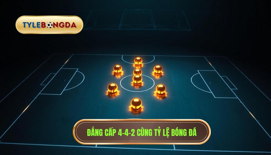 Chiến thuật 4-4-2 kim cương: Phân tích chuyên sâu từ TỶ LỆ BÓNG ĐÁ