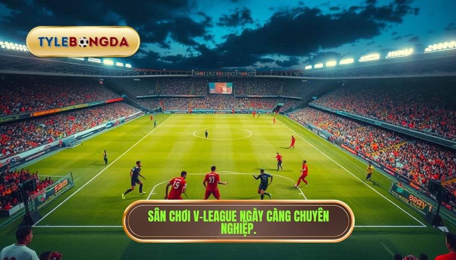 Bóng đá Việt Nam hôm nay: Bước chuyển mình và những thách thức mới 3 V-League: Sân chơi quốc nội ngày càng chuyên nghiệp